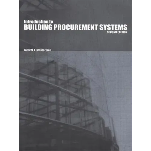 Introduction to Building Procurement Systems - Paperback