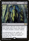 Awaken the Erstwhile (RNA-061) - Ravnica Allegiance Foil