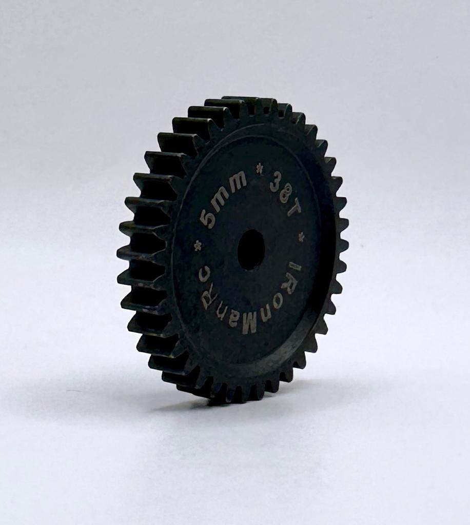 IRonManRc 38T 5mm MOD - 1 Pinion Gear HARDENED STEEL