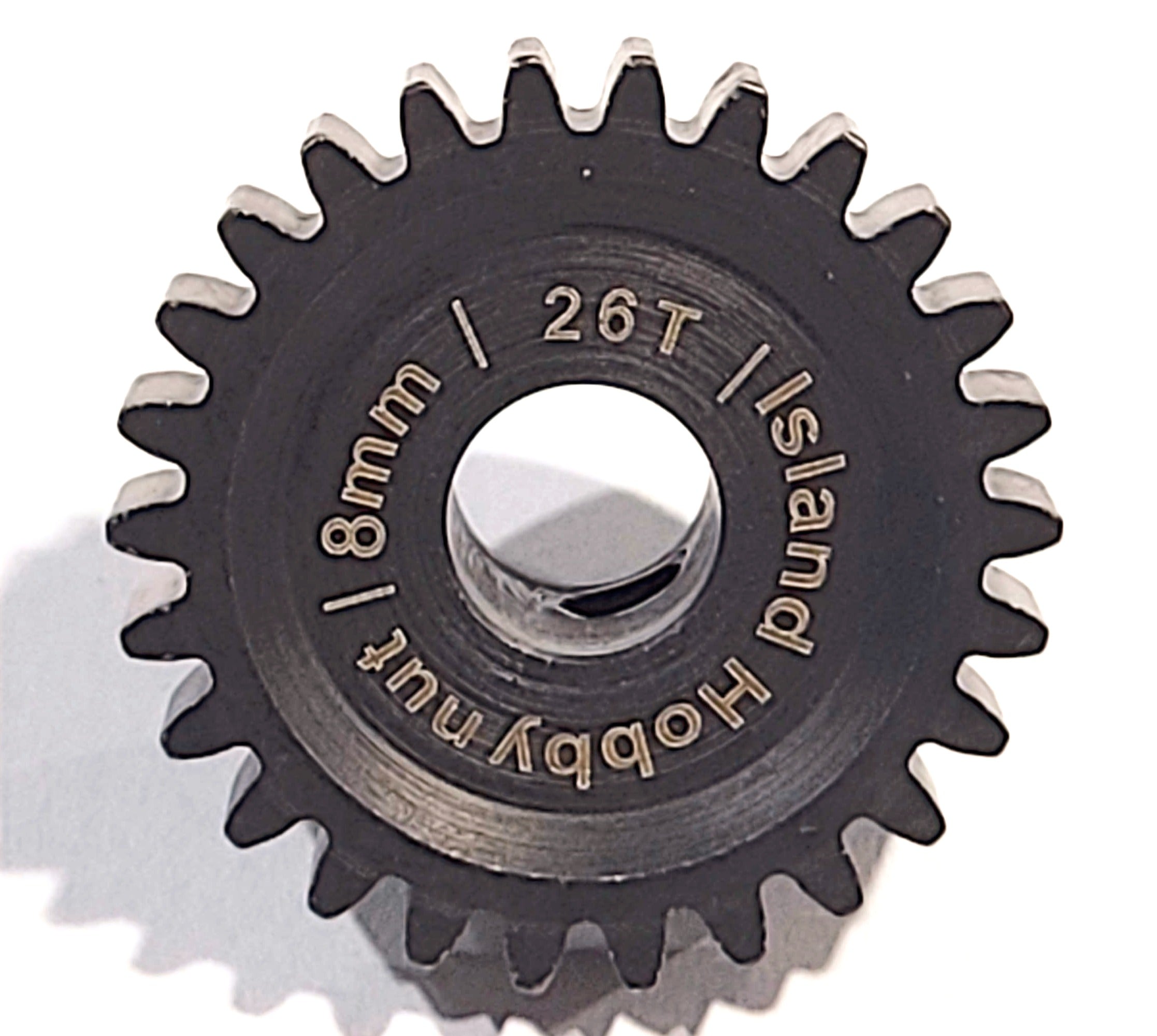 IRonManRc 26T MOD 1 / 8MM Pinion Gear HARDENED STEEL