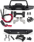 IRonManRc TRX4M 1/18 Scale Aluminum Front & Rear Bumper W/Lights