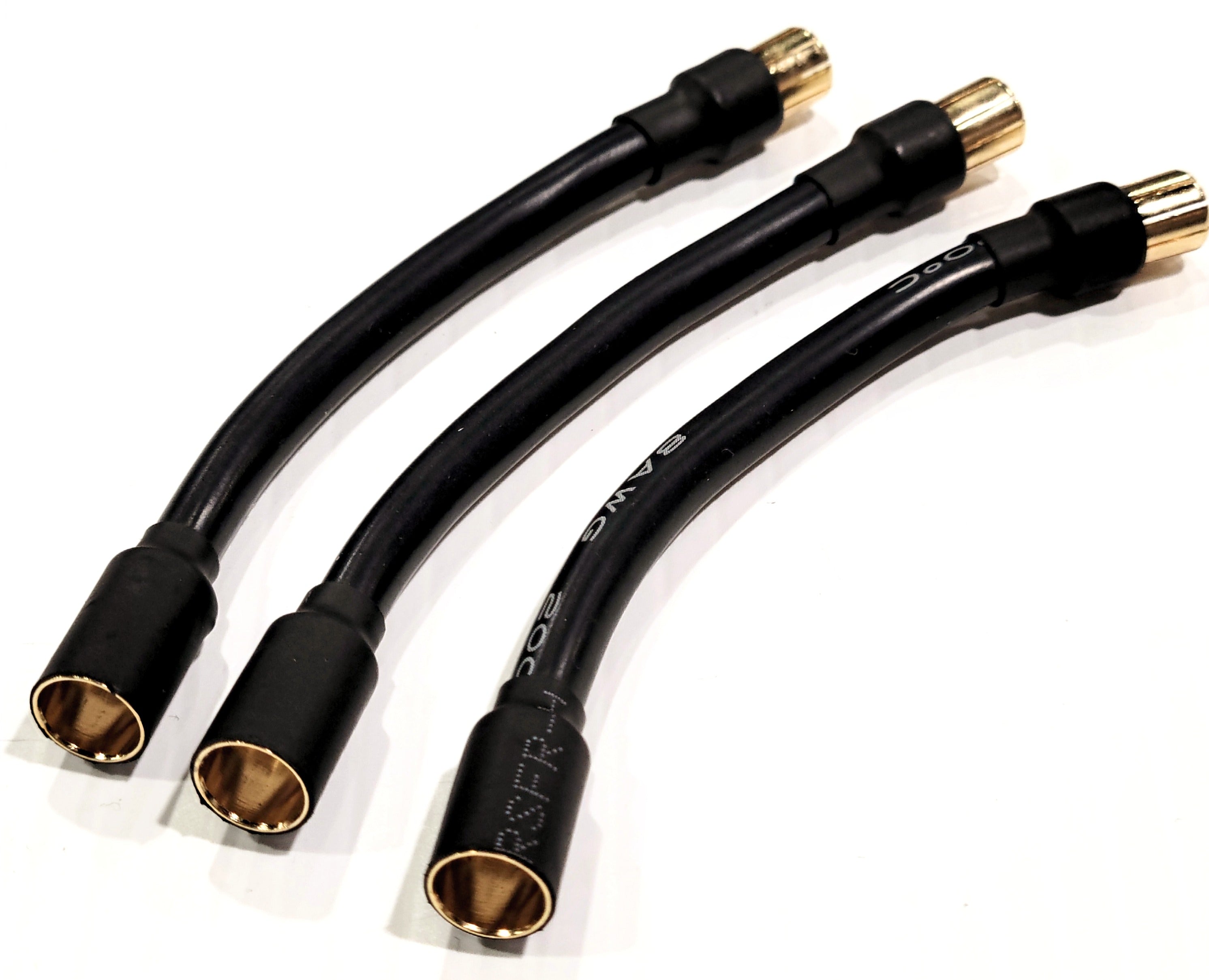 IRonManRc 6.5 mm Female to 6.5 mm Male 3inchh Extensions (3 PACK)