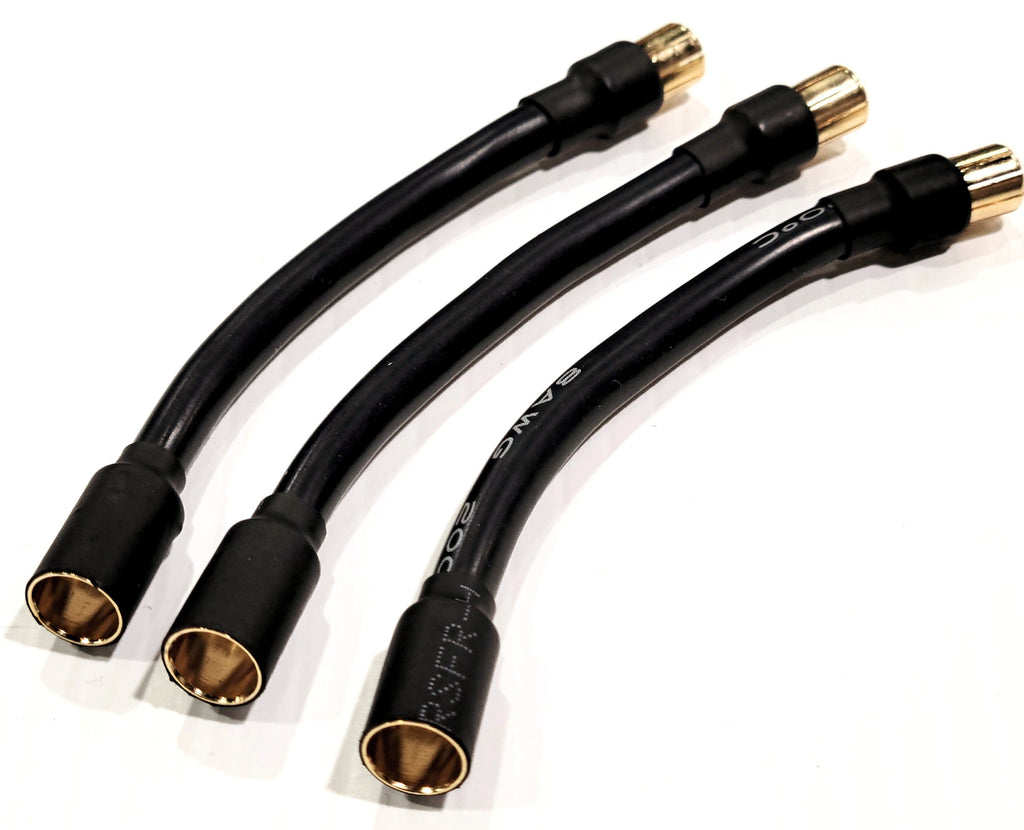 IRonManRc 8mm Female to 6.5mm Male 3inchh Extensions (3 PACK)
