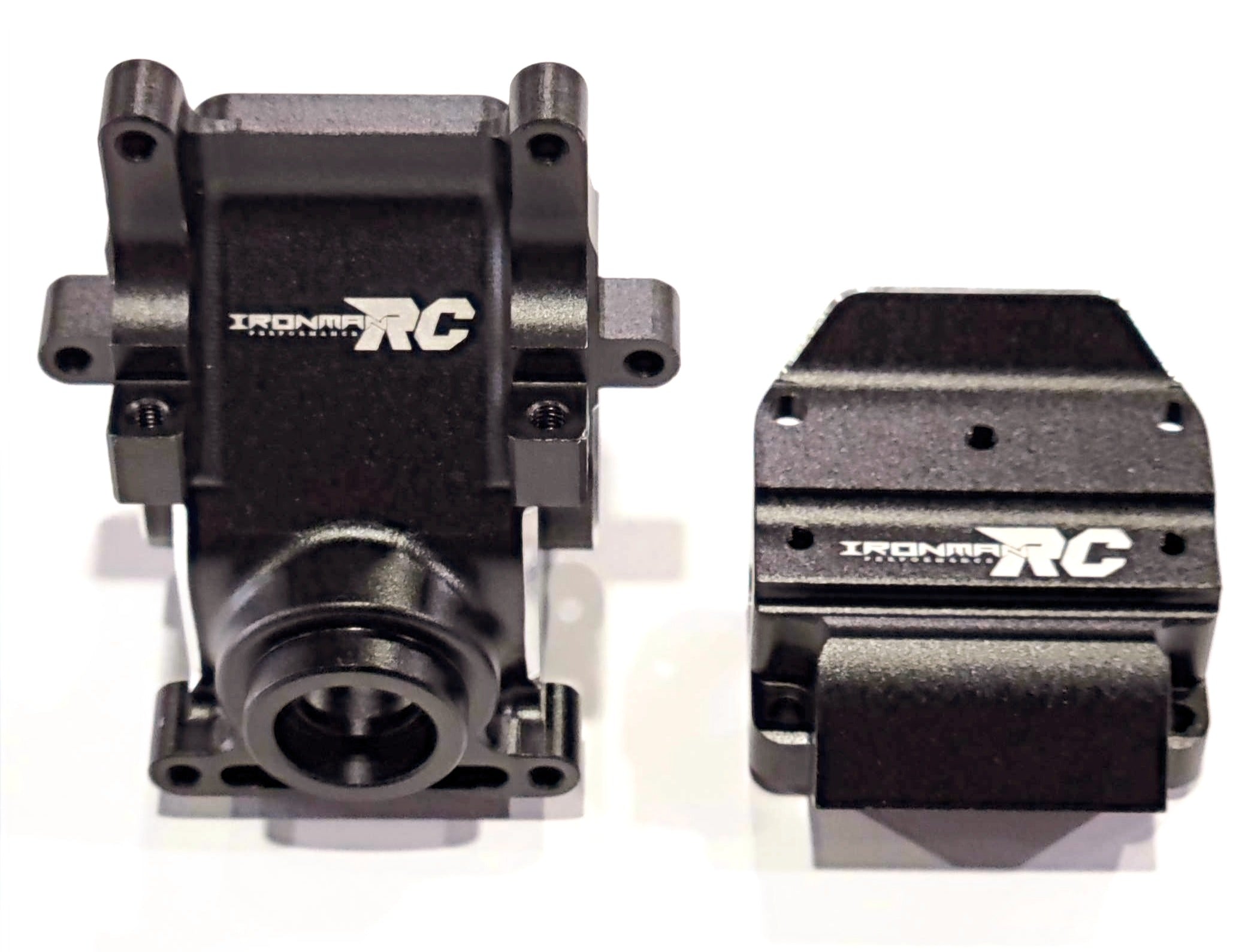 IRonManRc BLACK Aluminum Diff Case W Cover ALL Arrma 6s Cars