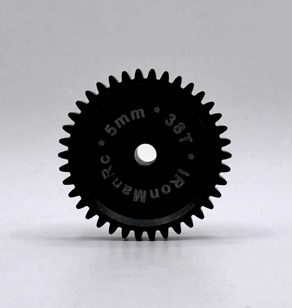 IRonManRc 38T 5mm MOD - 1 Pinion Gear HARDENED STEEL