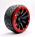 IRonManRc 1/10 DRIFT WHEELS W/ HARD TIRES * BBS MAMBAS * 4 PACK