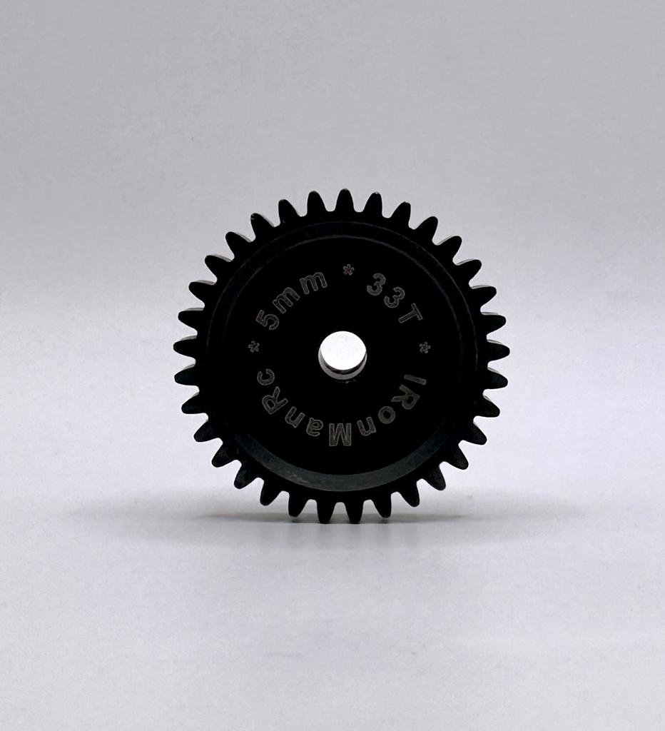 IRonManRc 33T 5mm MOD - 1 Pinion Gear HARDENED STEEL