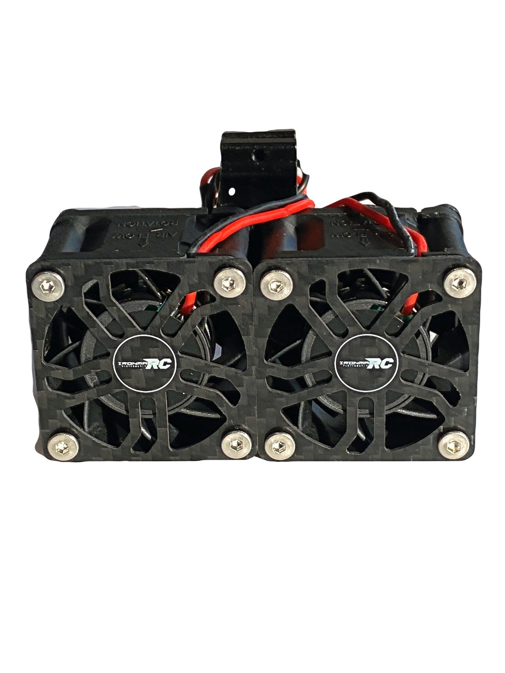 IRonManRc BLACK  1/8 1717 DUAL DYNASTY HV MOTOR FANS