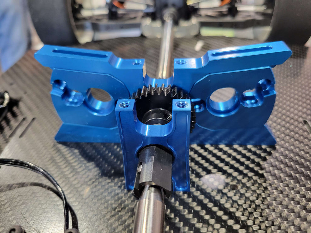 IRonManRc HOBAO Blue VTE2 / /GTB /  GT / VT DUAL MOTOR MOUNT 25mm & 30mm Motors