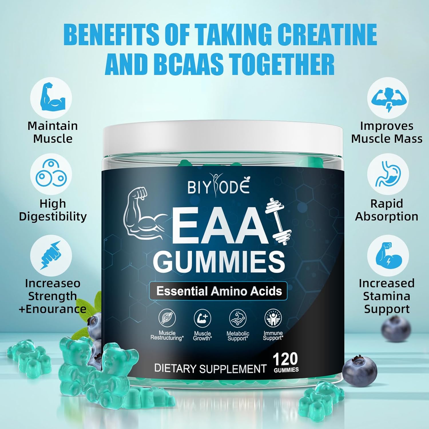 EAA Gummies – Essential Amino Acids - PhishStones Products