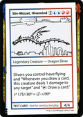 Sliv-Mizzet, Hivemind (CMB1-099) - Mystery Booster Playtest Cards 2021