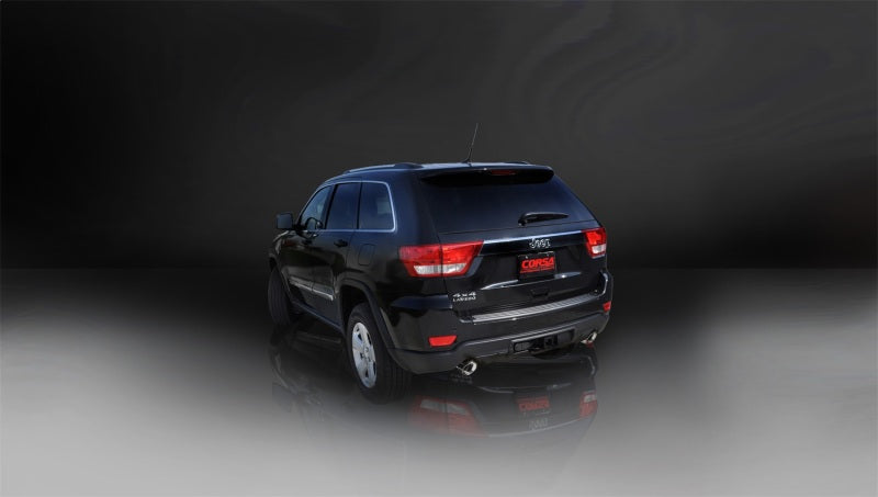 CORSA Performance Corsa 11-21 Jeep Grand Cherokee 3.6L Dual Rear Exit Sport Exhaust w/ 4.5in Pro-series Tips 14980