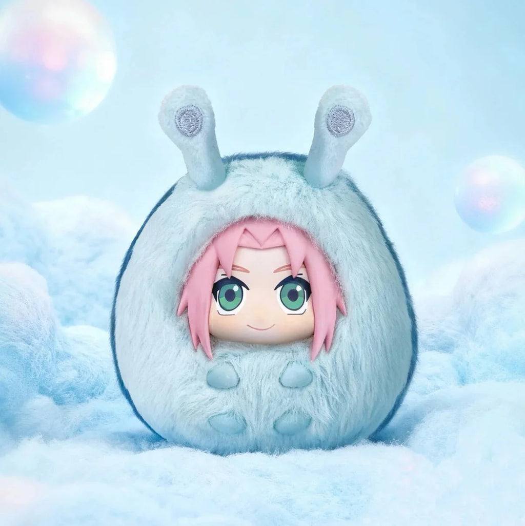 EAKI Naruto Shippuden Cute Dudu Series Plush Keychain Blind Box