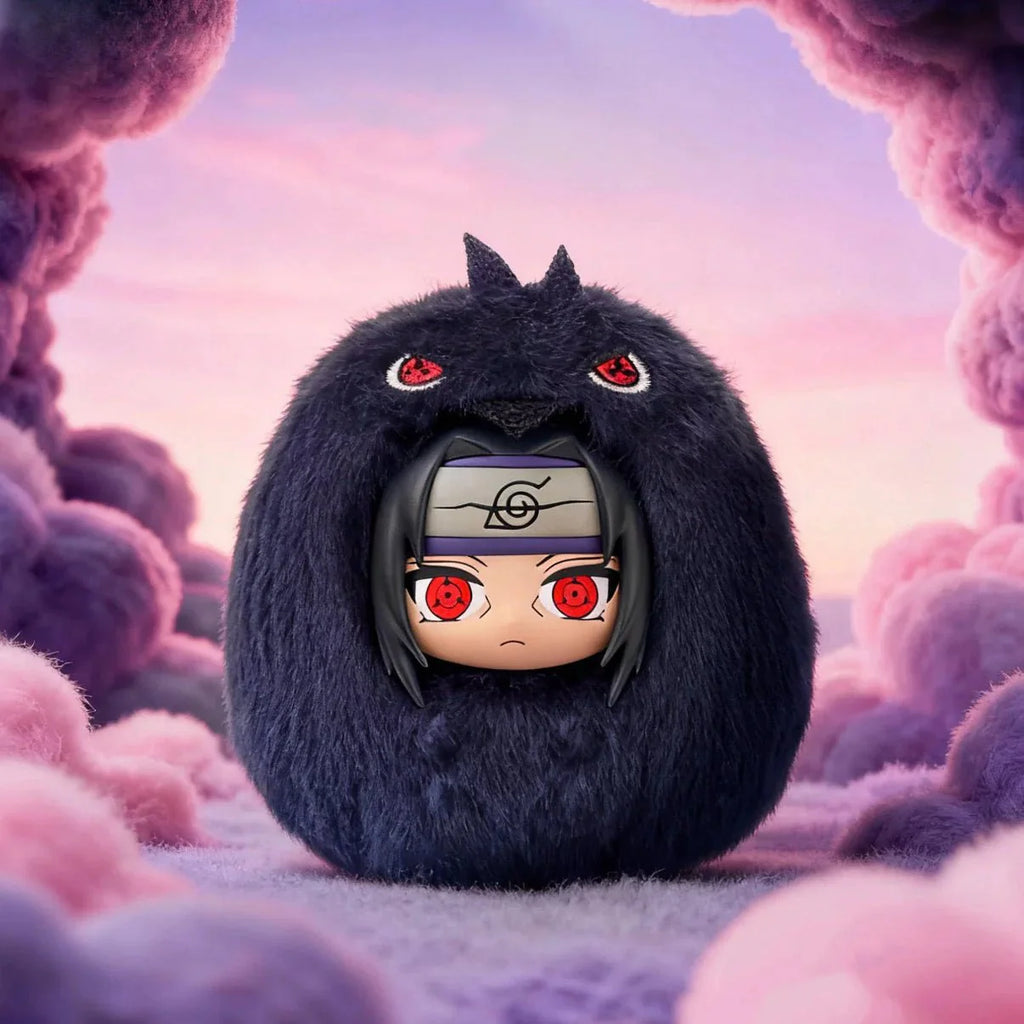 EAKI Naruto Shippuden Cute Dudu Series Plush Keychain Blind Box