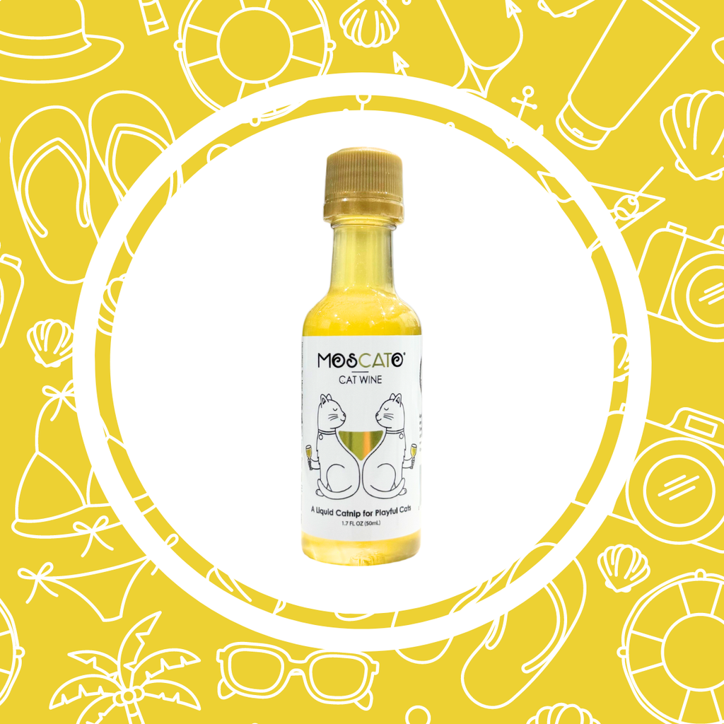 🍷🐱 Apollo Peak MosCATo Cat Wine – Organic Liquid Catnip Treat