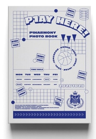 P1Harmony Official Photo Book - P1Ay Here!