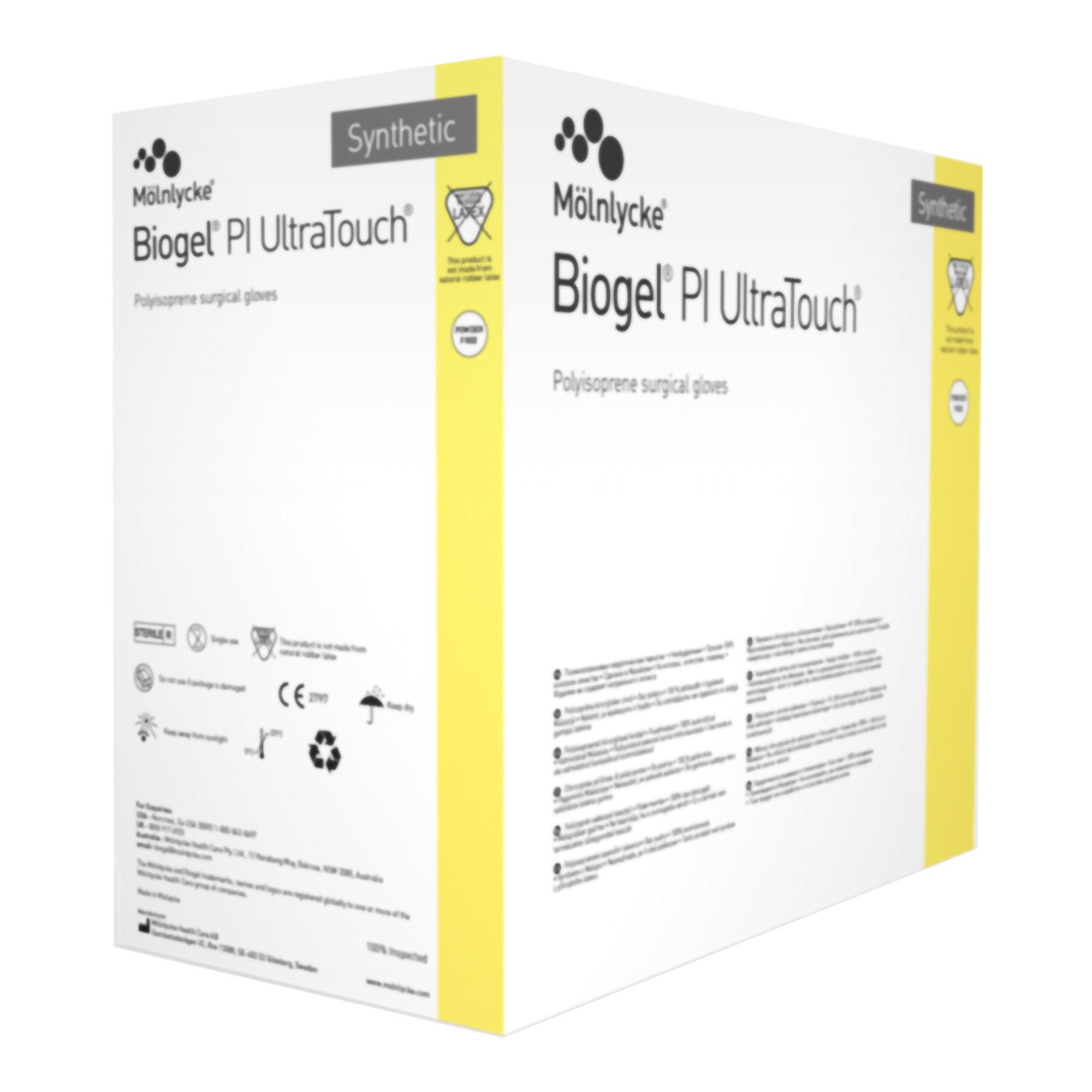Biogel® PI UltraTouch™ Polyisoprene Surgical Glove, Size 7.5, Opaque Beige 41175