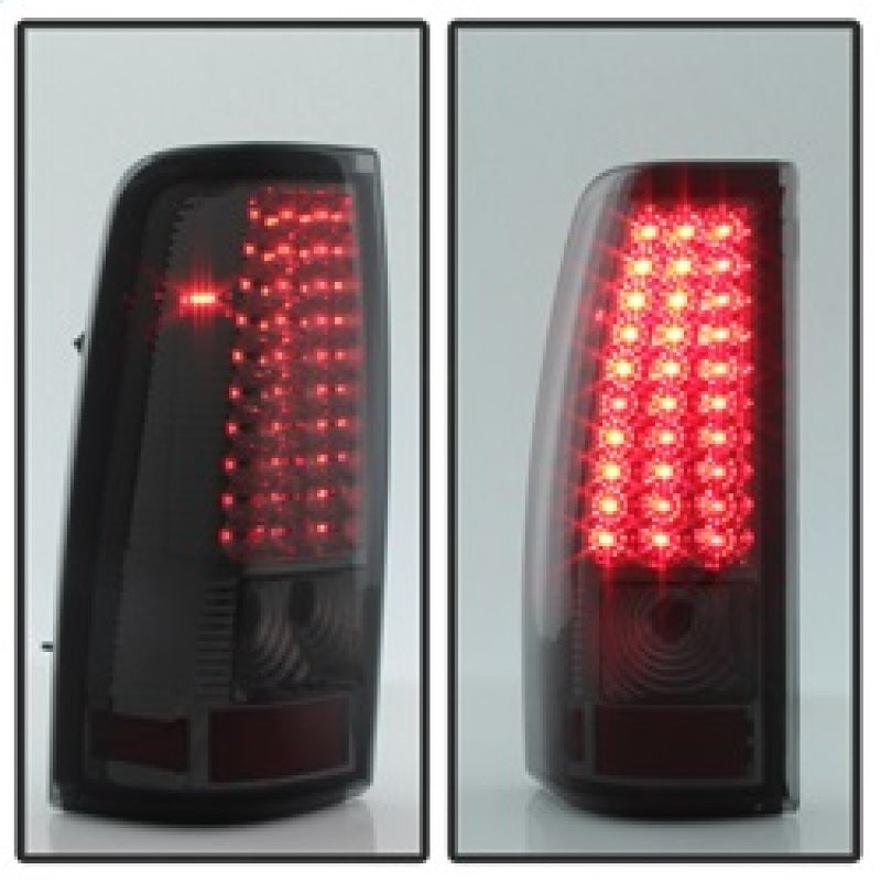 SPYDER Xtune Chevy Silverado 1500/2500/3500 99-02 99-03 LED Tail Lights Smoke ALT-ON-CS99-LED-SM 5011770