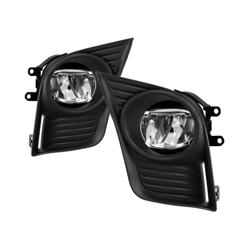 SPYDER 14-17 Lexus CT200h (Excl Sport) OEM Style LED Fog Lights w/Switch - Clear (FL-LCT14-LED-C) 9044298