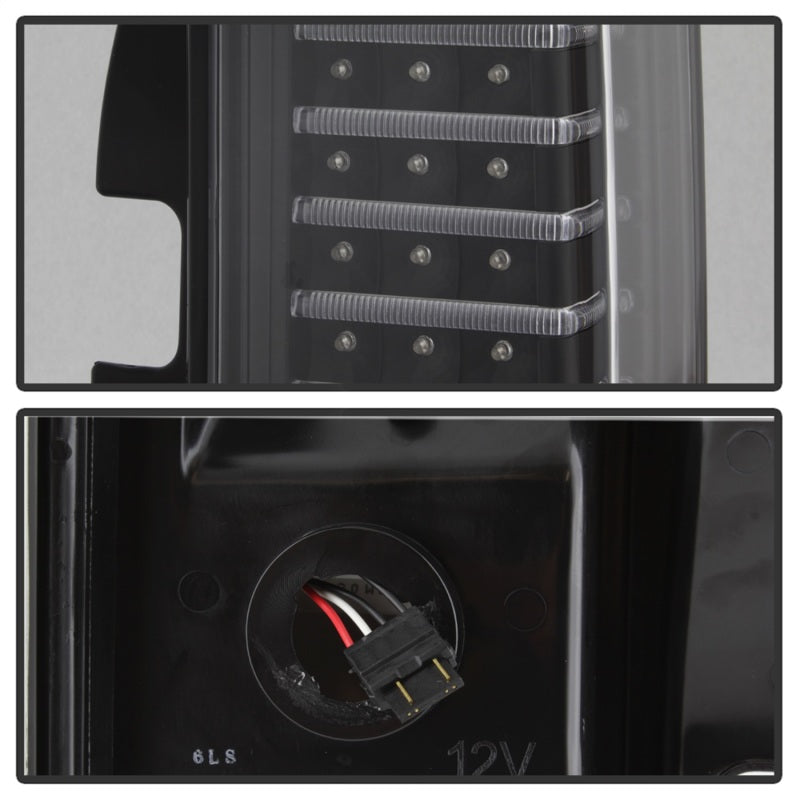 SPYDER Xtune Hummer H3 06-09 ( Non H3T ) LED Tail Lights Black ALT-ON-HH306-LED-BK 5017697