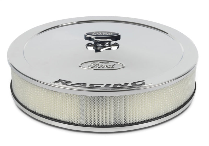 Ford 13in Dia Air Cleaner Kit Chrome FRD302-351