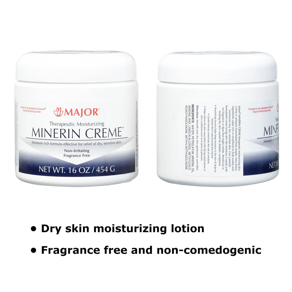 Minerin Creme™ Therapeutic Moisturizer, 16-ounce jar 00904775127