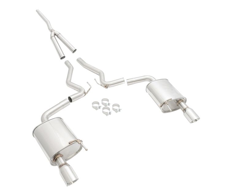 Megan Racing Cat-Back Exhaust System for Ford Mustang 2.3L Turbo 2015-2019 - MR-CBS-FM15L4