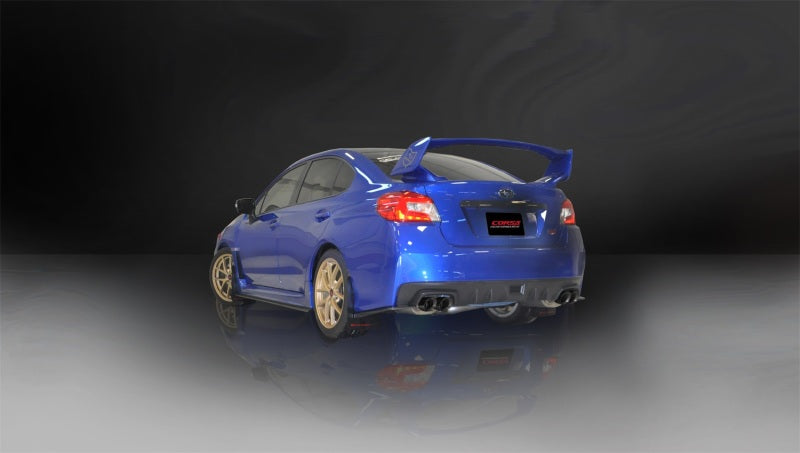 Corsa Performance Catback Exhaust System W/ Black Tips Subaru WRX STI 2015+