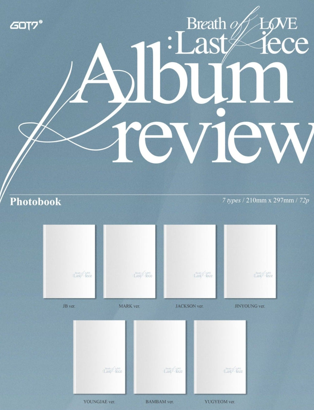 Got7 - Album Vol.4 [Breath Of Love : Last Piece]