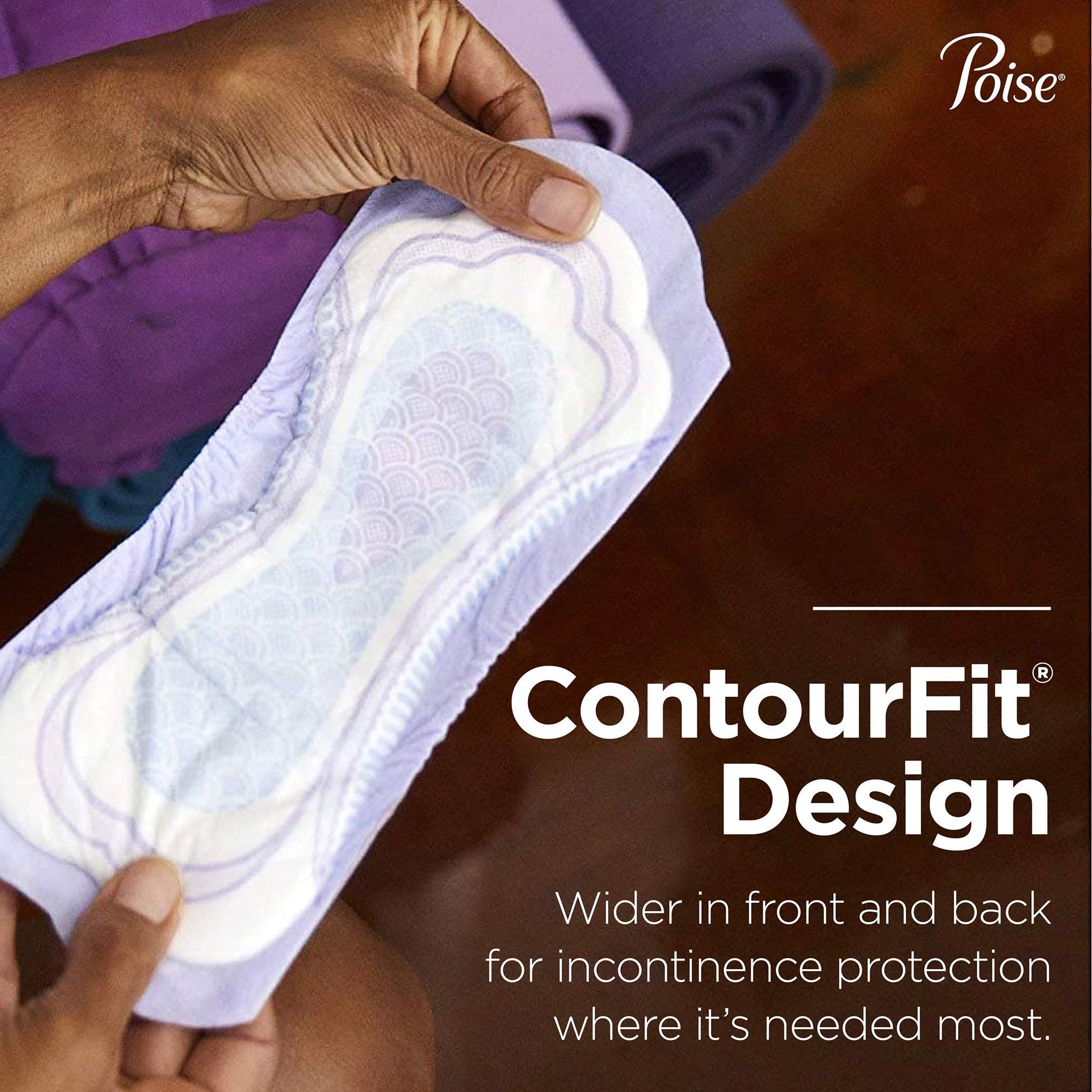 Poise® Bladder Control Pads, Light Absorbency, Regular Length 51668