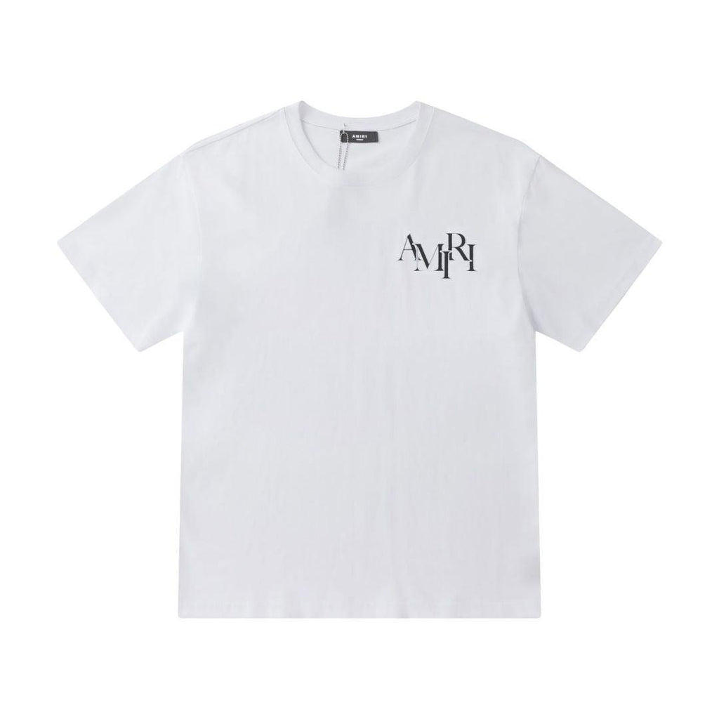 Amiri White T-Shirt Without Collar