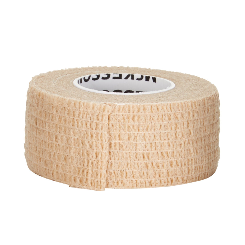 McKesson Self-adherent Closure Cohesive Bandage, 1 Inch x 5 Yard 16-3101