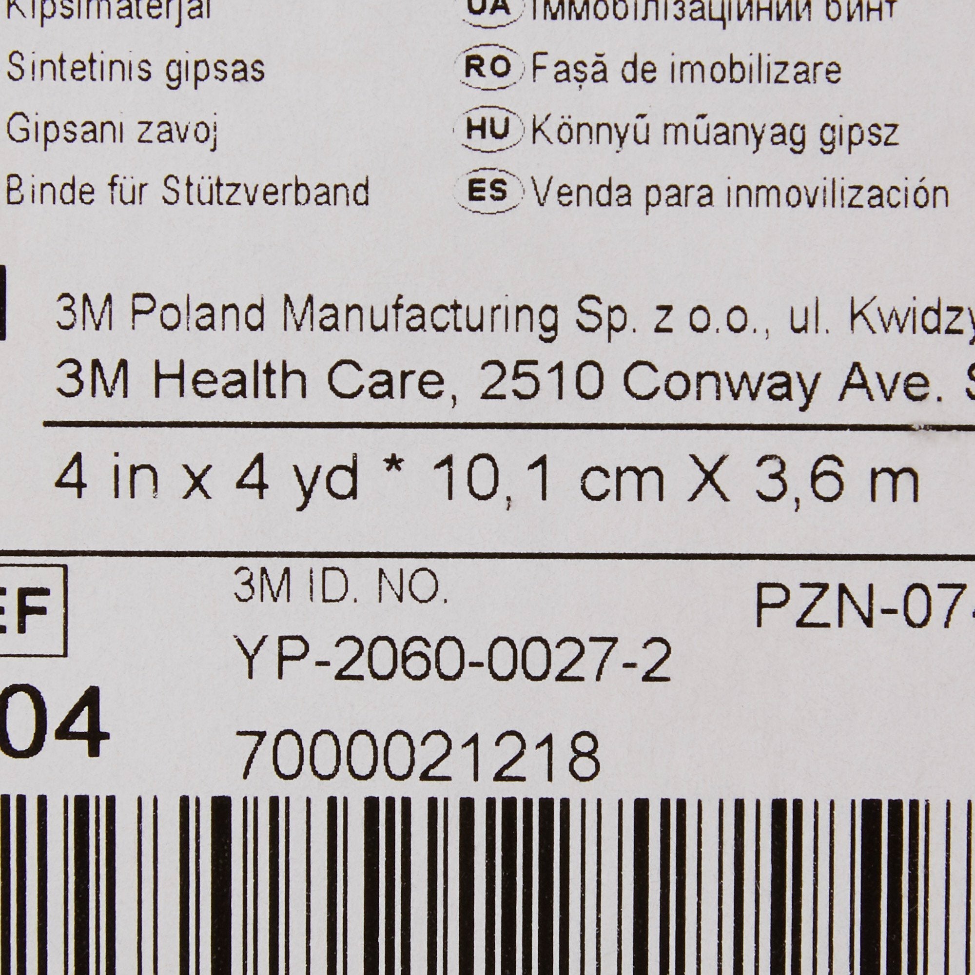 3M™ Scotchcast™ Plus White Cast Tape, 4 Inch x 4 Yard 82004