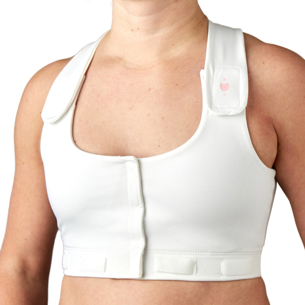 Larissa™ Post-Surgical Bra, White, Medium HC00001WM