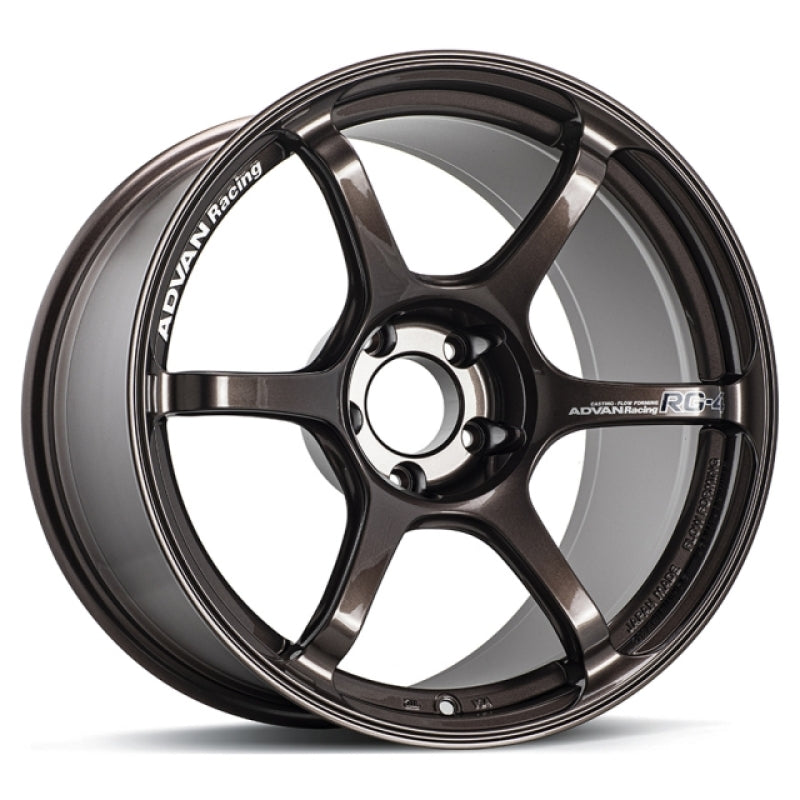 Advan RG-4 17X9.0 +35 5-114.3 Racing Copper Bronze Wheel YA47I35ECB
