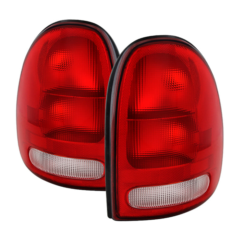 SPYDER Xtune Plymouth Grand Voyager 96-00 Tail Lights OEM ALT-JH-DCA96-OE-RC 9030932