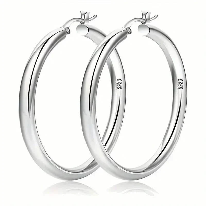 Elegant Daily Wear Round Circle Hoop Earrings