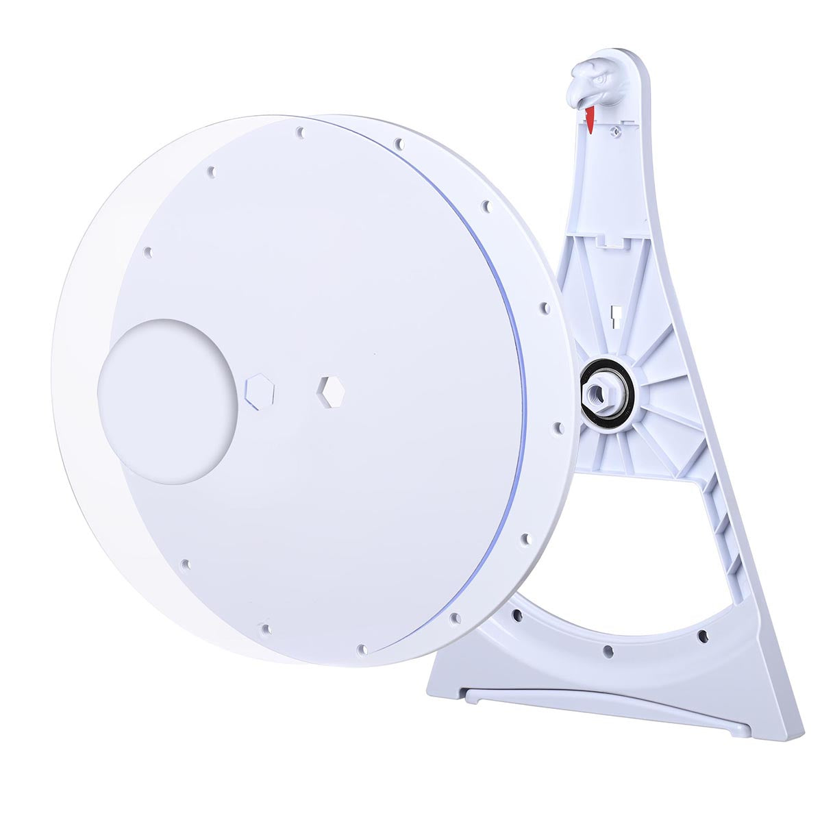 WinSpin 20" Prize Wheel Tabletop Lay Flat with Bald Eagle