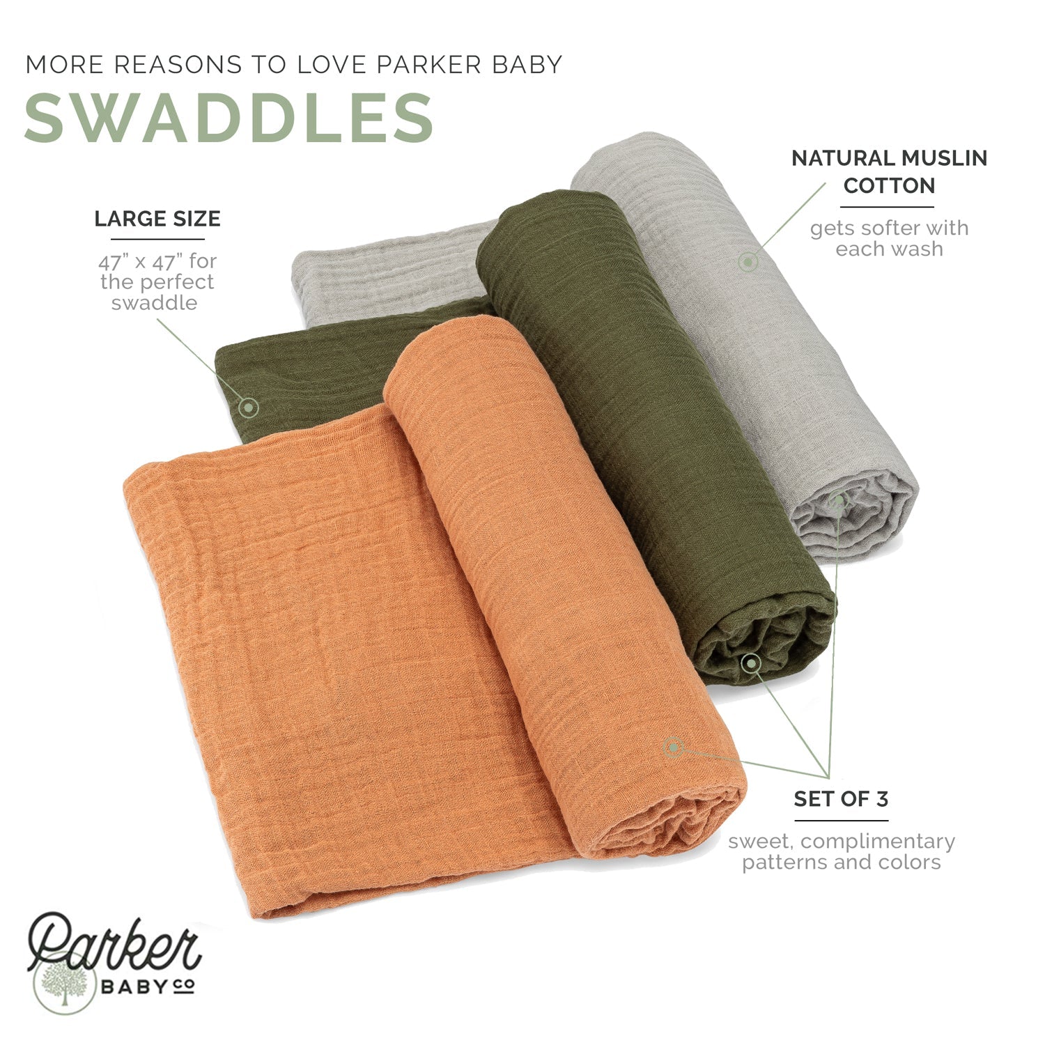 Estes Swaddle Set - PhishStones Products
