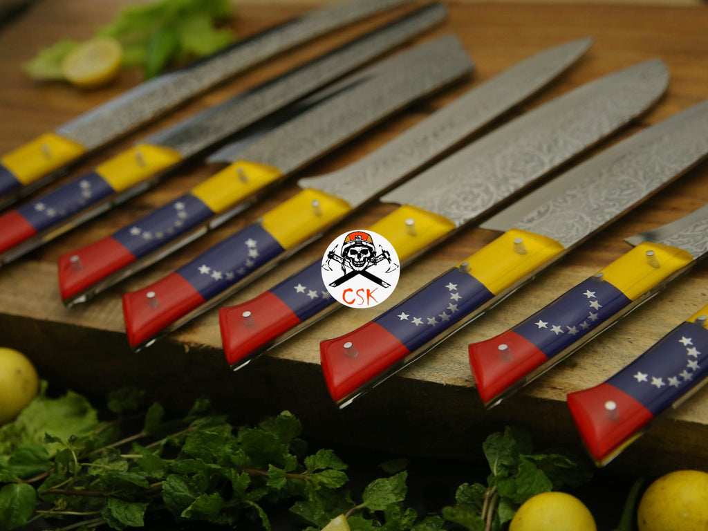 Etchy Blades with Venezuela Flag Handle - PhishStones Products