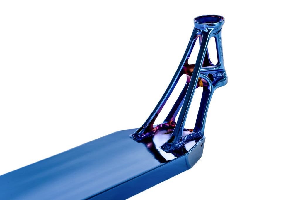 Ethic DTC Pandemonium V2 Scooter Deck 21.3″ (540mm) - Chrome Blue