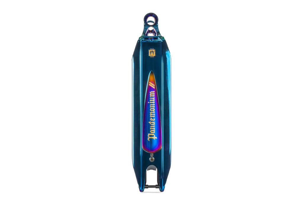 Ethic DTC Pandemonium V2 Scooter Deck 21.3″ (540mm) - Chrome Blue