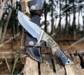 EVOKE HOOK KNIFE, SHEEP & TURQUOISE HANDLE - PhishStones Products