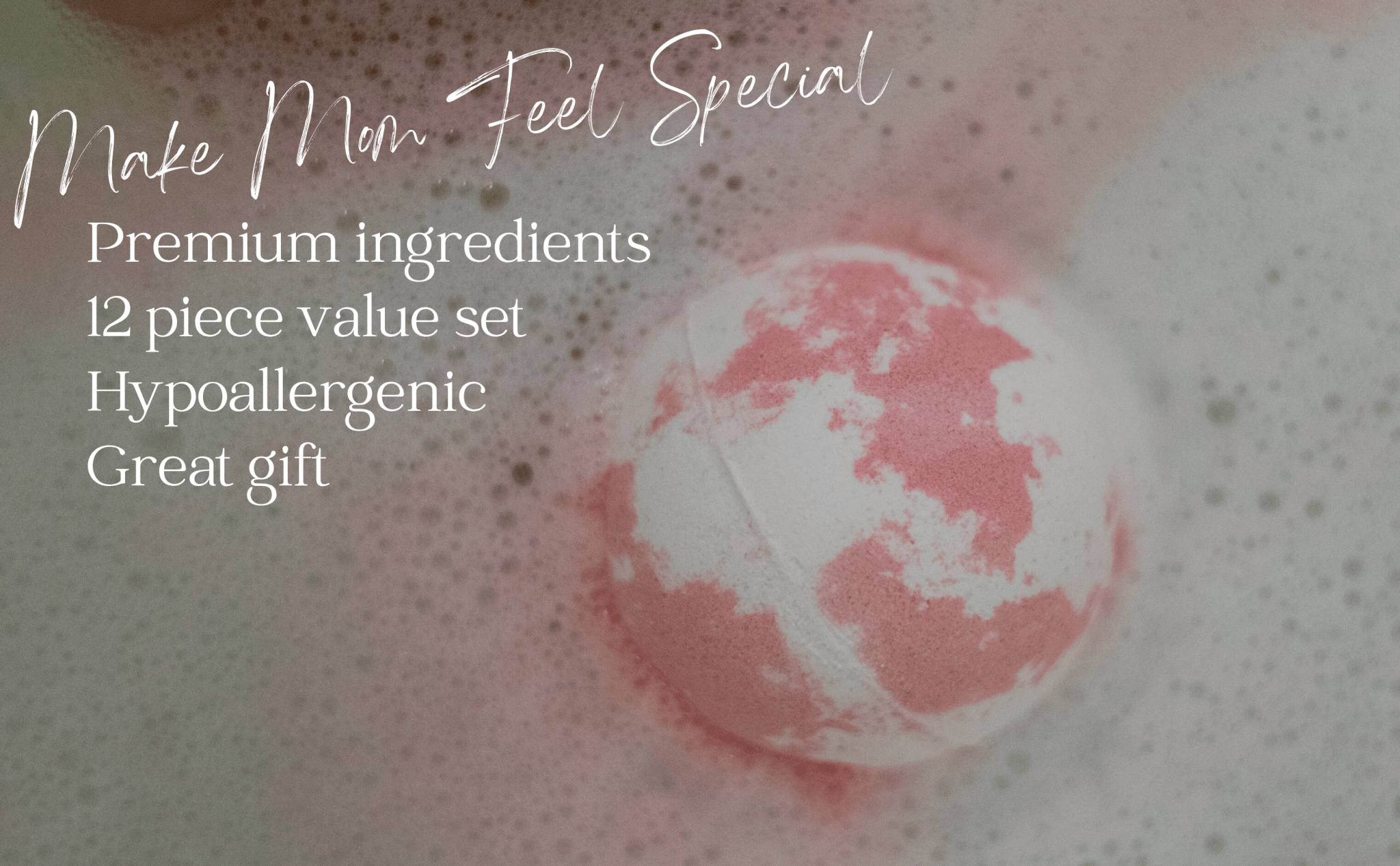EvolutionUSA 12pc Mother’s Day Bath Bombs for Women