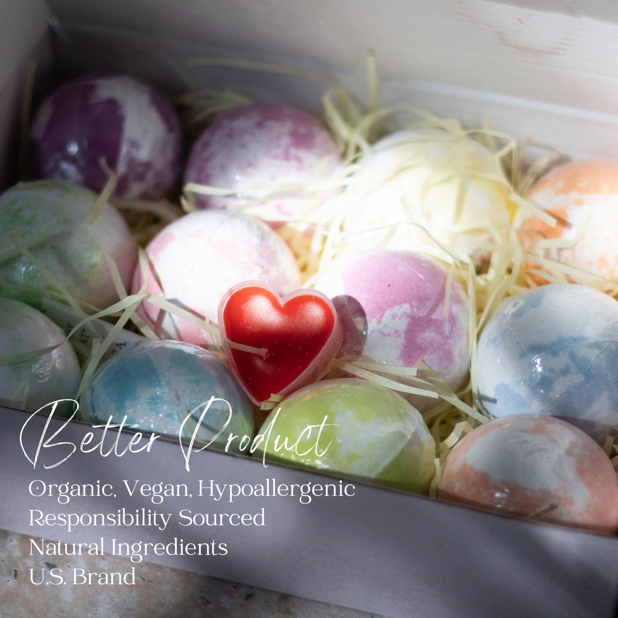 EvolutionUSA 12pc Mother’s Day Bath Bombs for Women