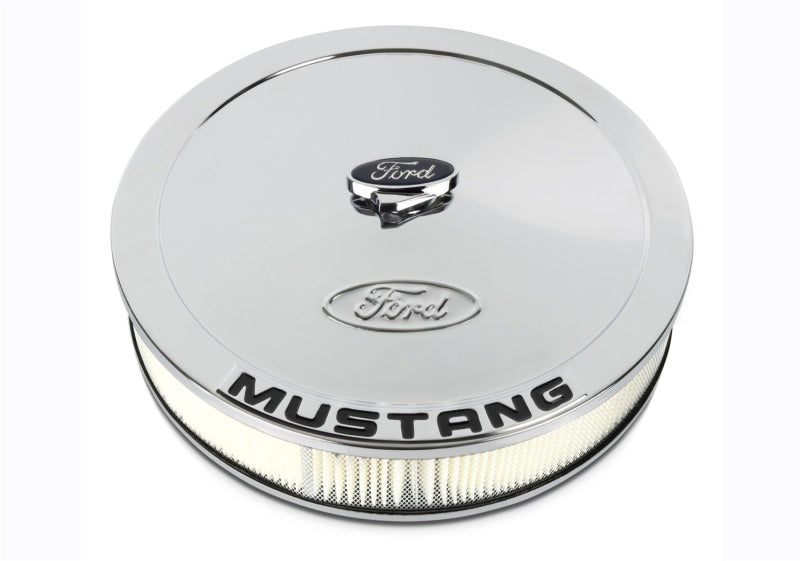Ford 13in Dia Air Cleaner Kit Chrome FRD302-361