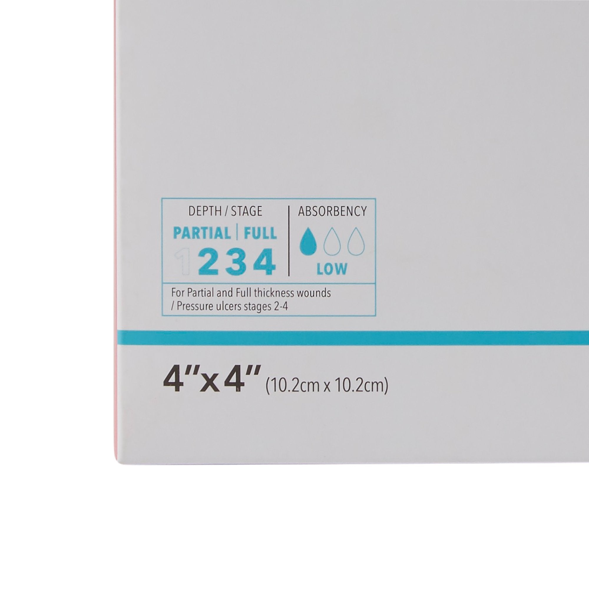 DermaFilm® Hydrocolloid Dressing, 4 x 4 Inch 00259E