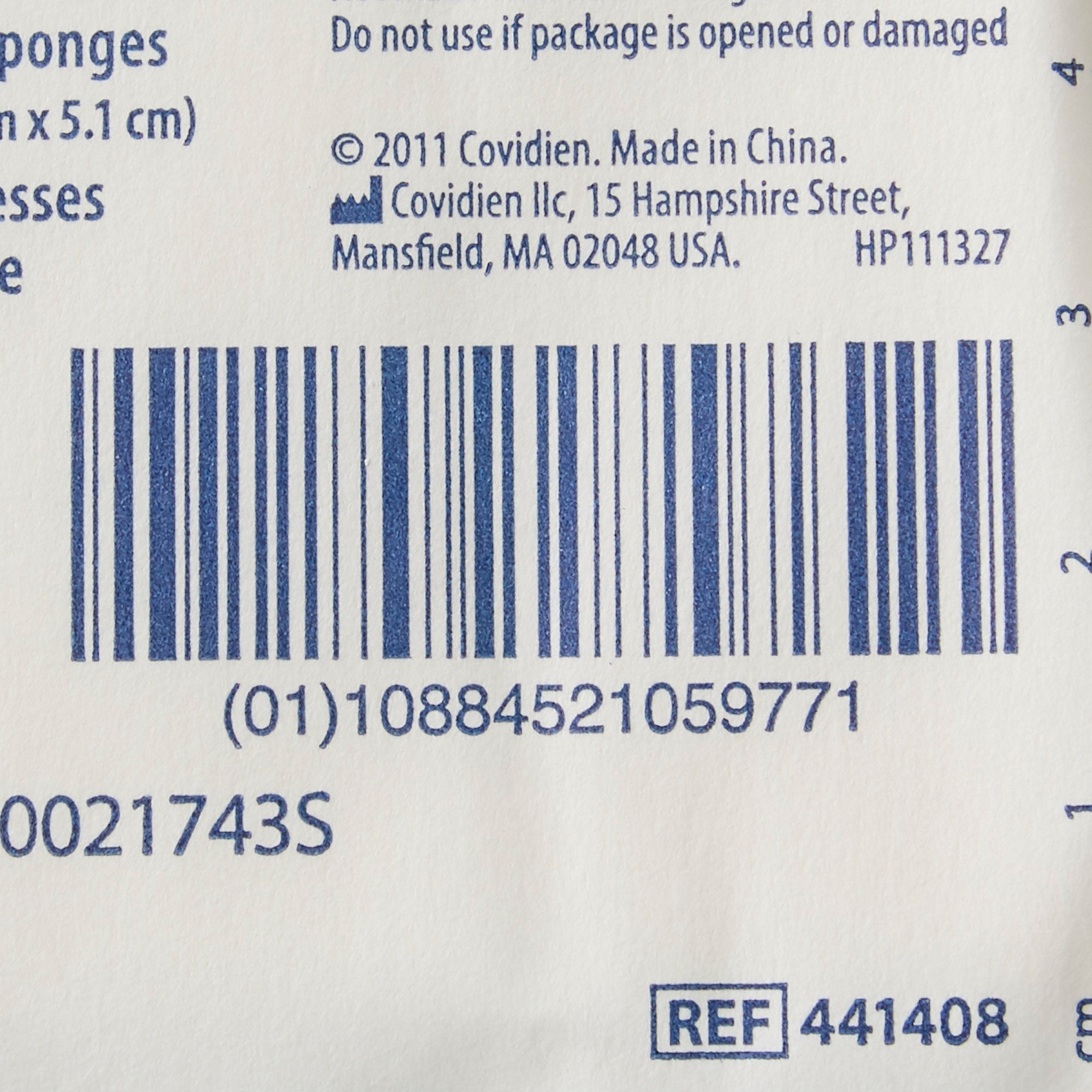 Dermacea™ I.V. Dressing, 2 x 2 Inch, 6-Ply 441408