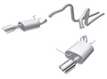 Borla 2011 Ford Mustang 3.7L 6cyl 6spd RWD SS S-Type Catback Exhaust 140375