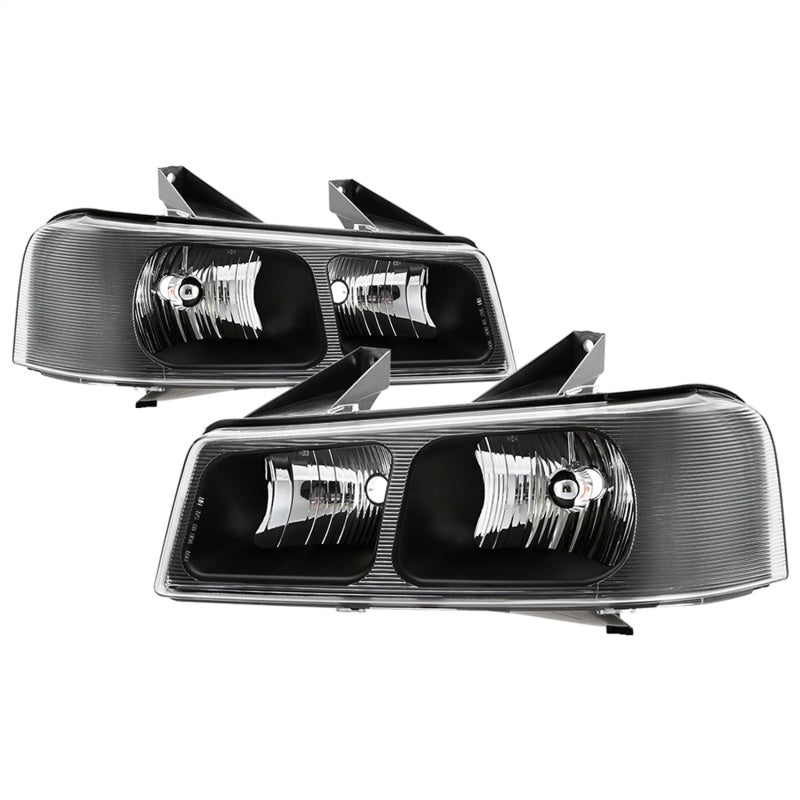 SPYDER xTune 03-17 Chevrolet Express 1500 OEM Style Headlights - Black (HD-JH-CEX03-OE-BK) 9042485